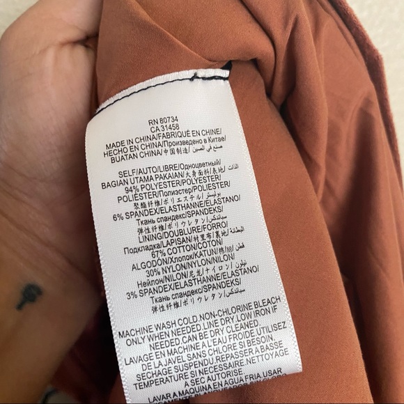 BCBGMAXAZRIA Corinne Faux Suede Skirt - Picture 4 of 7